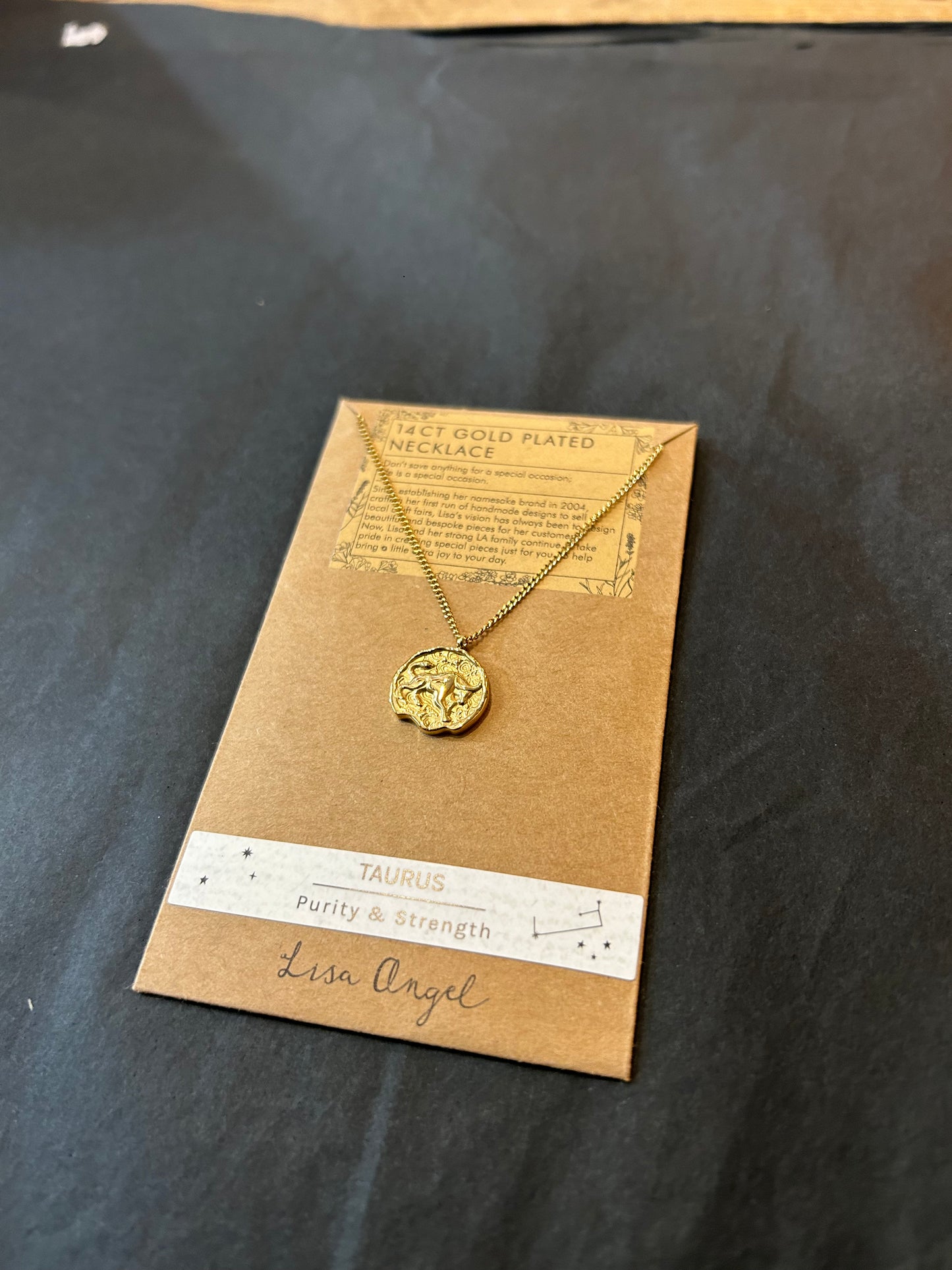 Taurus Pendant Necklace