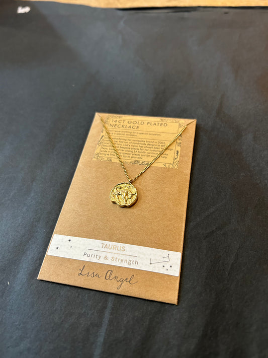 Taurus Pendant Necklace