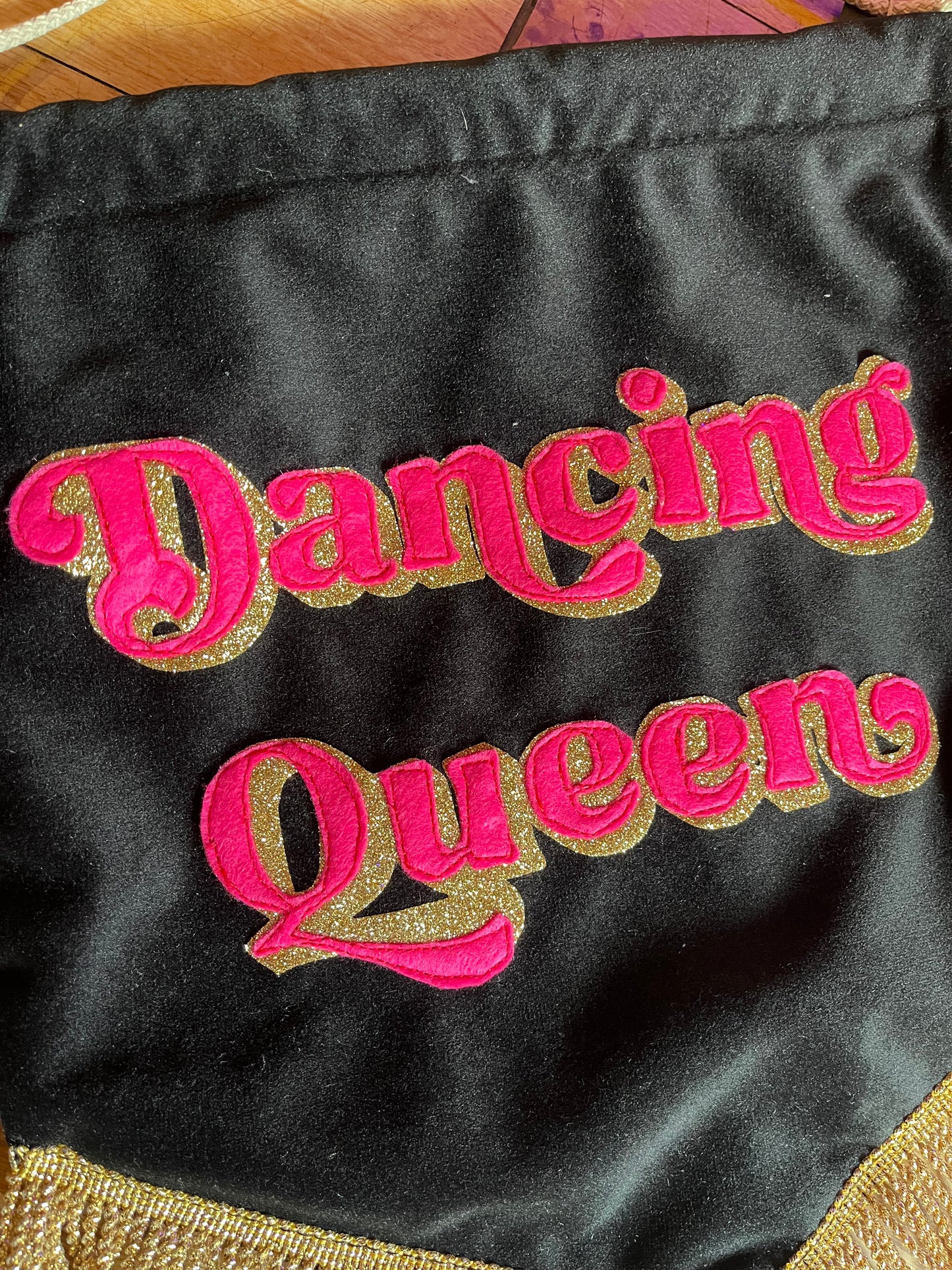 Dancing Queen Velvet Banner