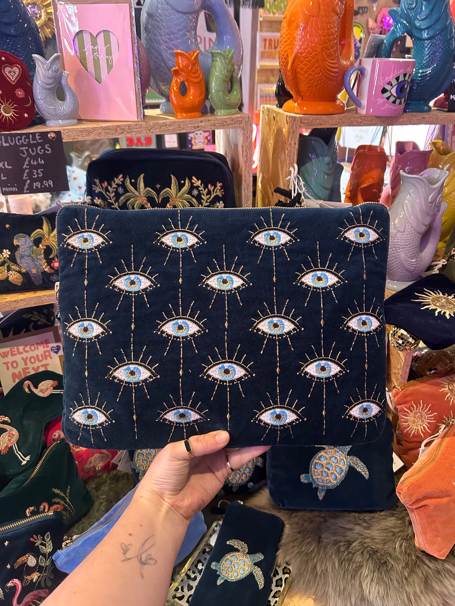 Elizabeth Scarlett Mystical Eye Laptop Case