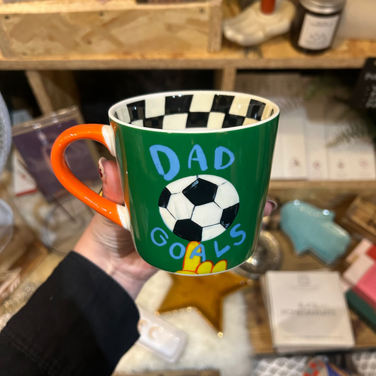 Eleanor Bowmer Dad Goals Mug