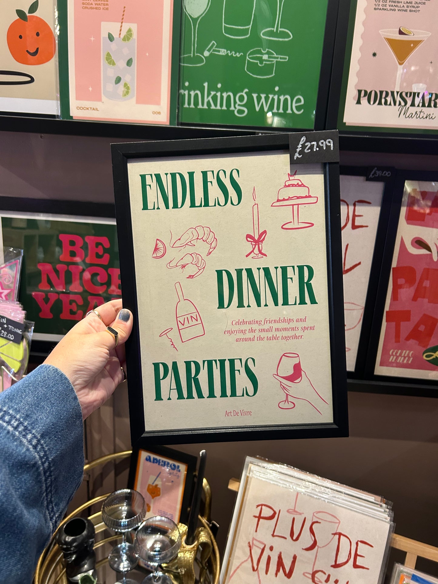 Endless Dinner Parties A4 Print