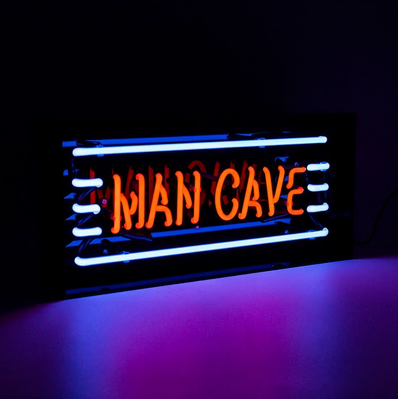 Man Cave Neon Box Light
