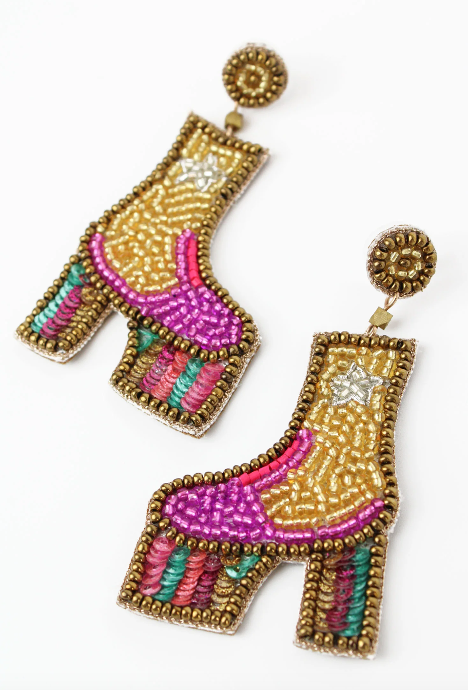 Platform Boot earrings