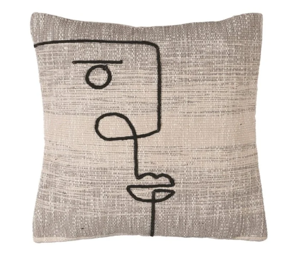 Abstract Face Cushion