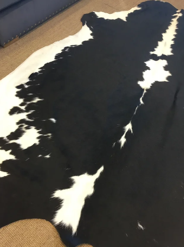 Black And White Cow Hide