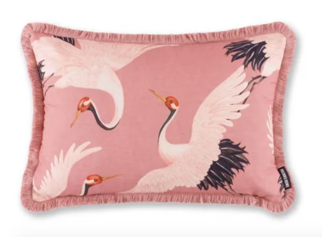 Paloma Home - Oriental Birds Blossom cushion