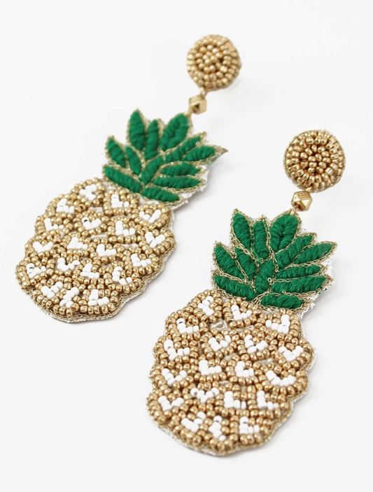 My Doris Pineapple Earrings