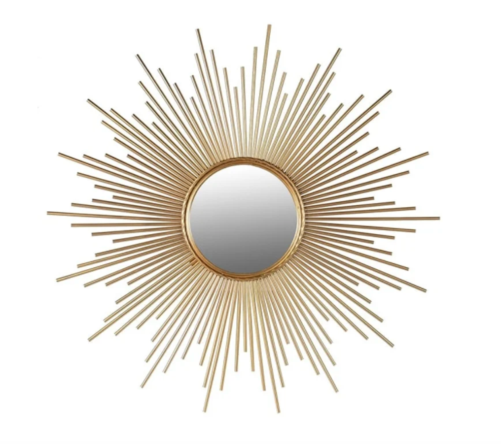 Gold Sunburst Mirror