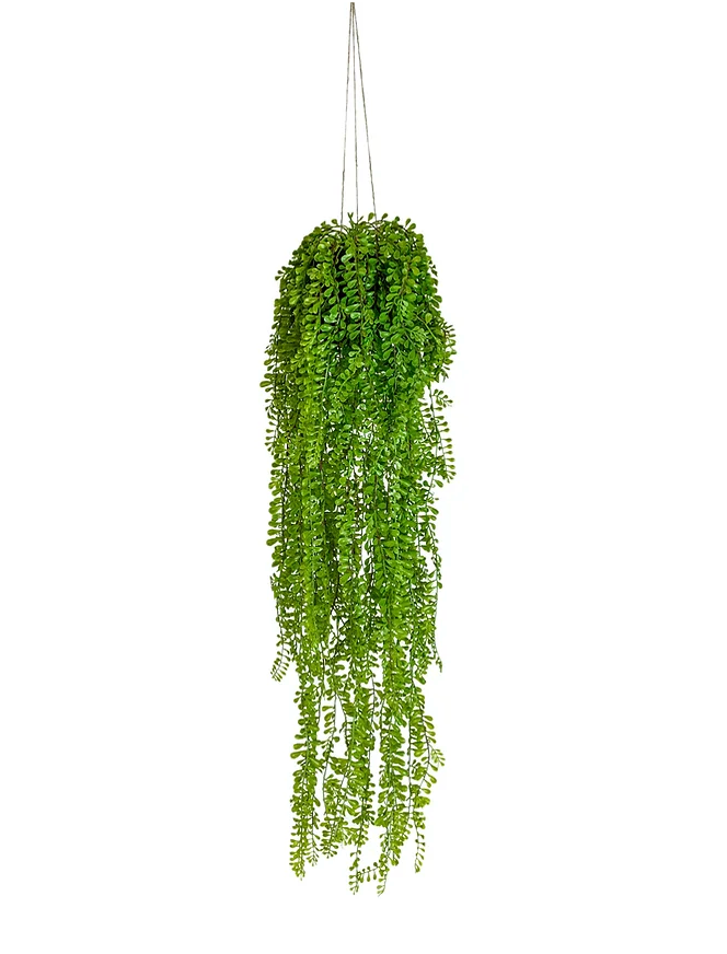 Green Faux Hanging Vine Plant