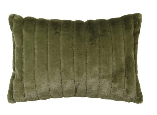 Olive green cushion