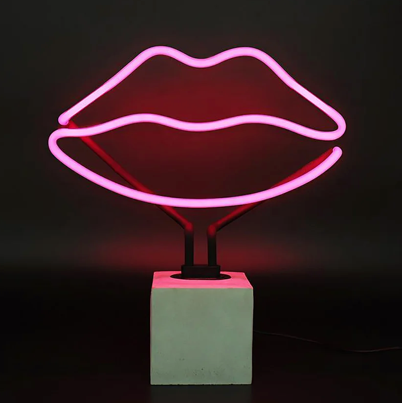 Pink Lips Neon