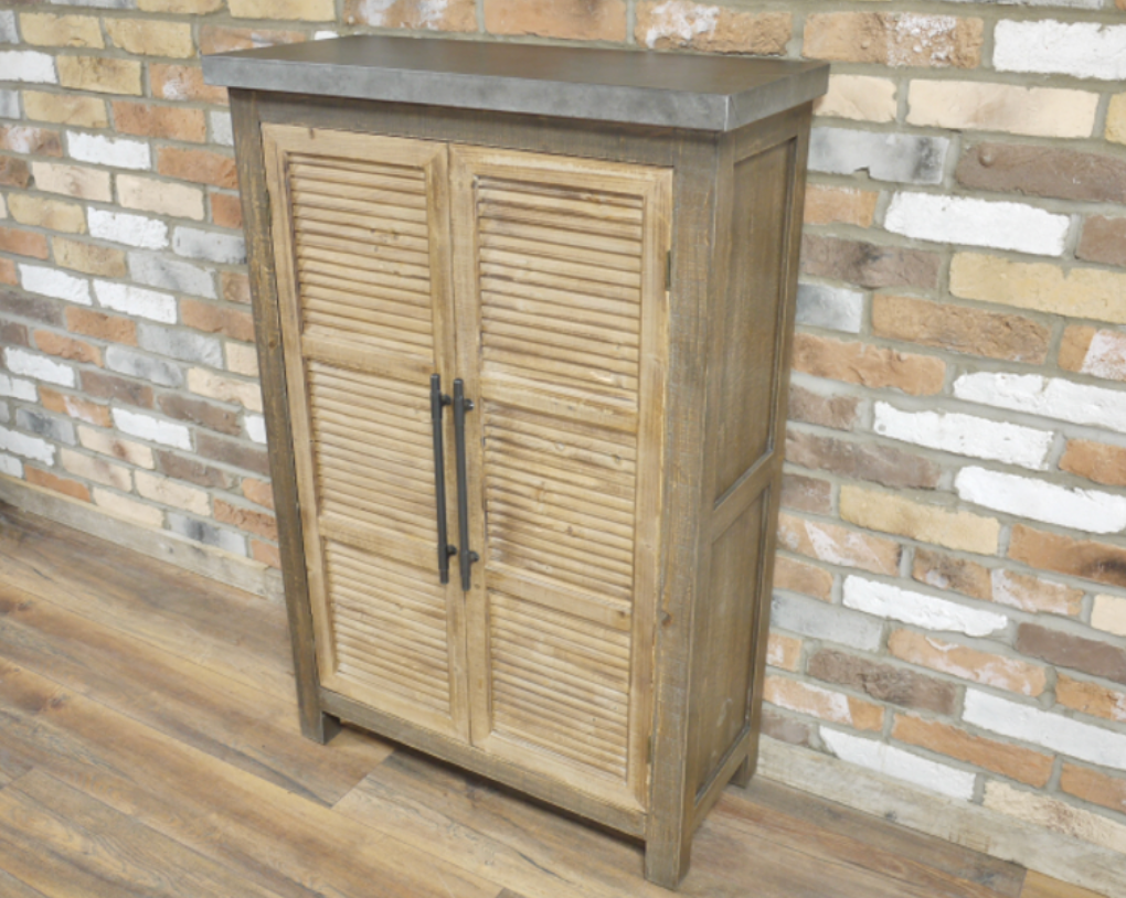 Wooden metal cabinet