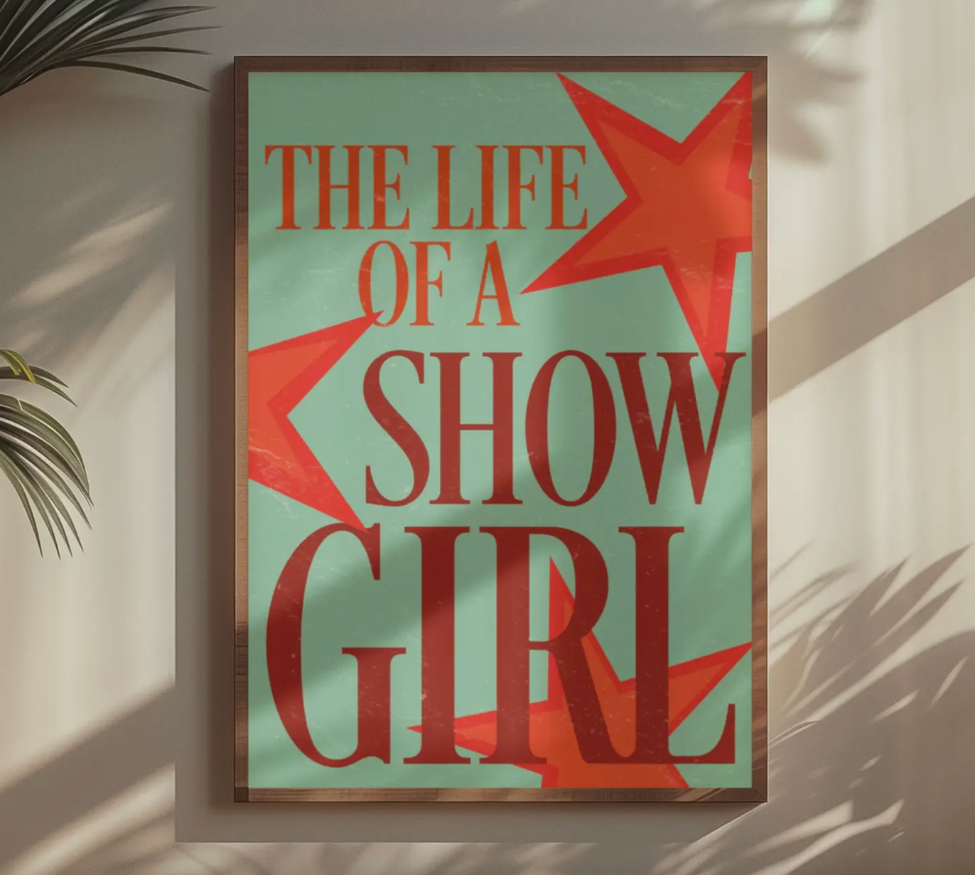 The Life Of A Showgirl - Swiftie A4 Print
