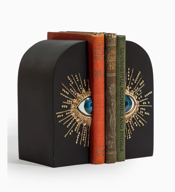 Sunburst Eye Bookends