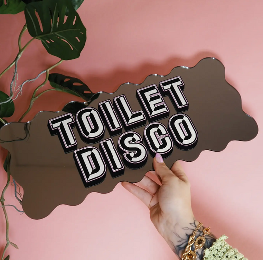 Toilet Disco Mirror