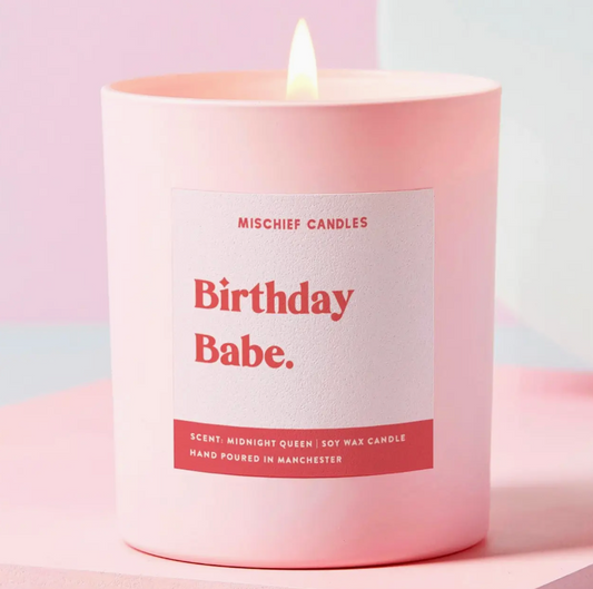 Birthday Babe Candle