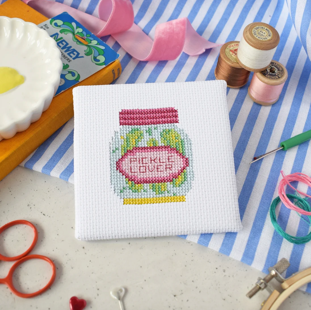Pickles Mini Cross Stitch Kit