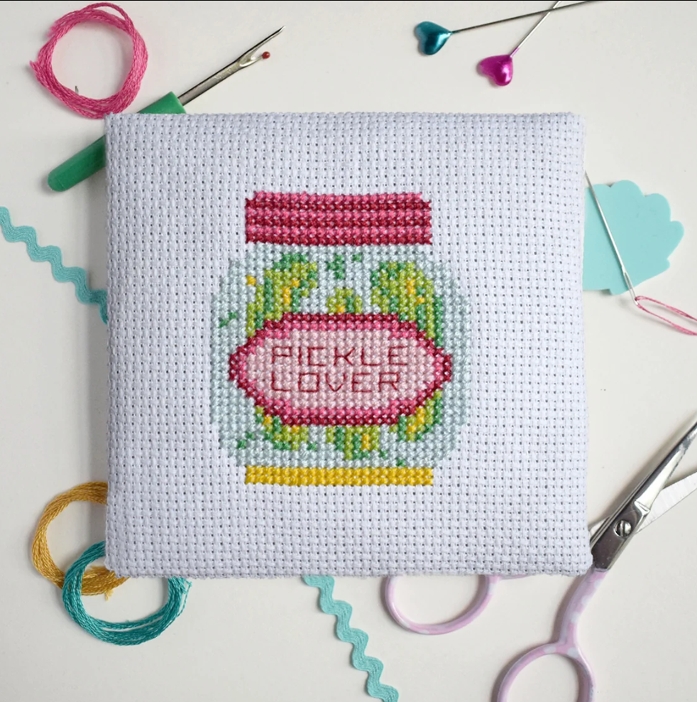 Pickles Mini Cross Stitch Kit