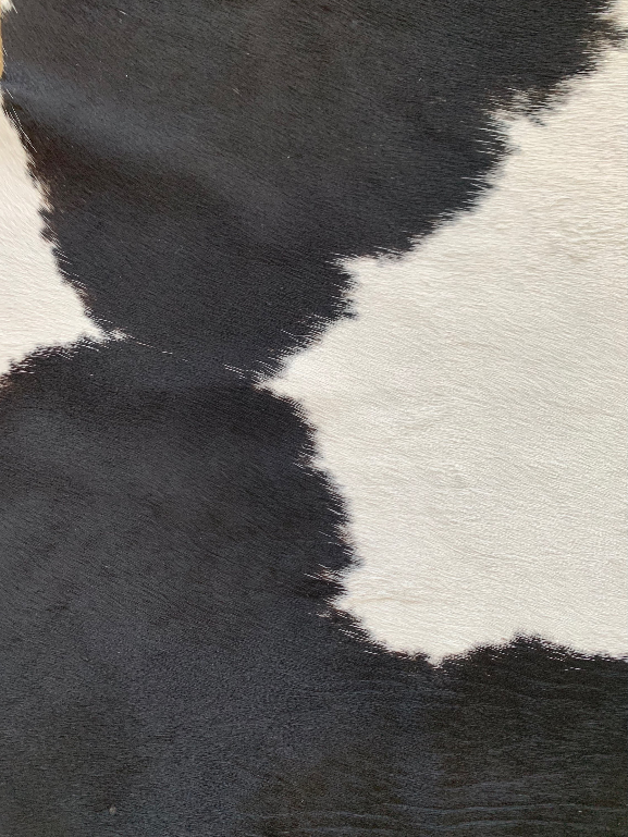 Small Cow Hide Rug Black And White