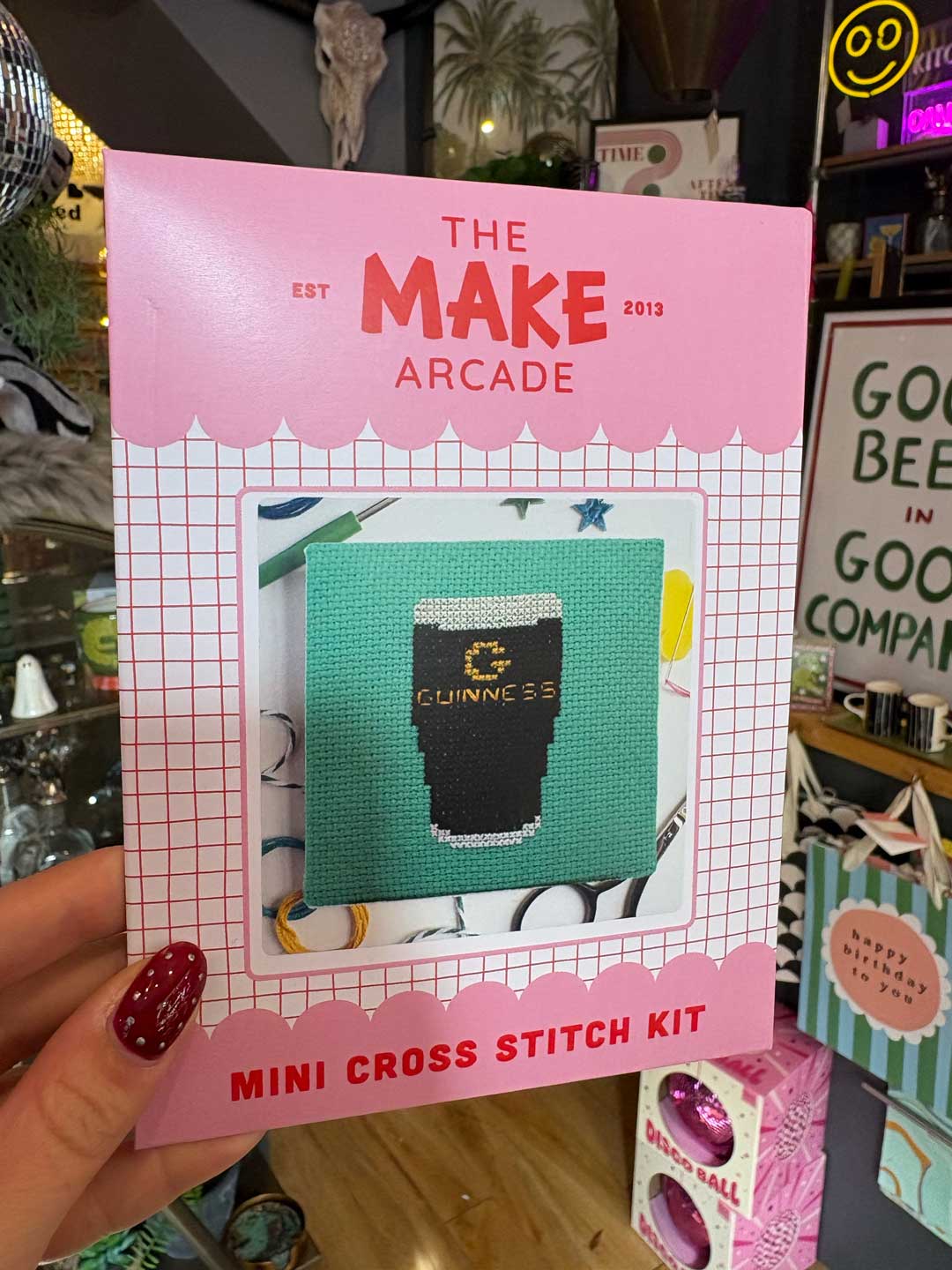 Guinness Mini Cross Stitch Kit