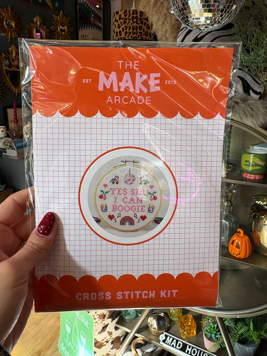 'Yes sir, I can Boogie' Large Cross Stitch Kit