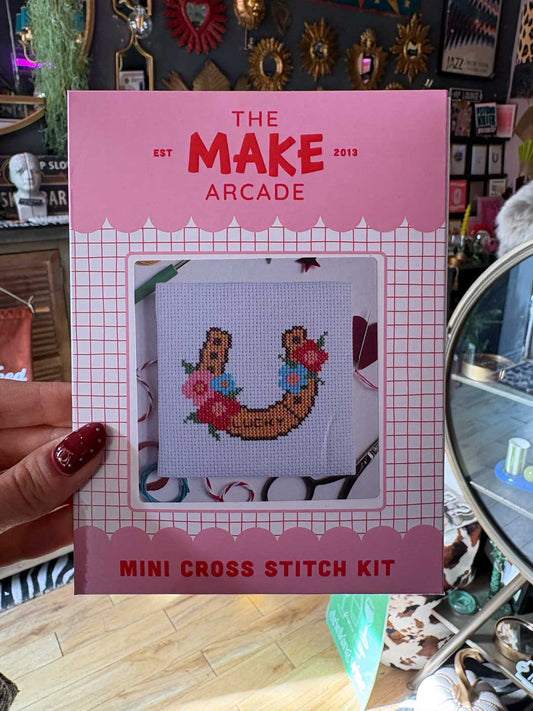 Lucky Horseshoe Mini Cross Stitch Kit