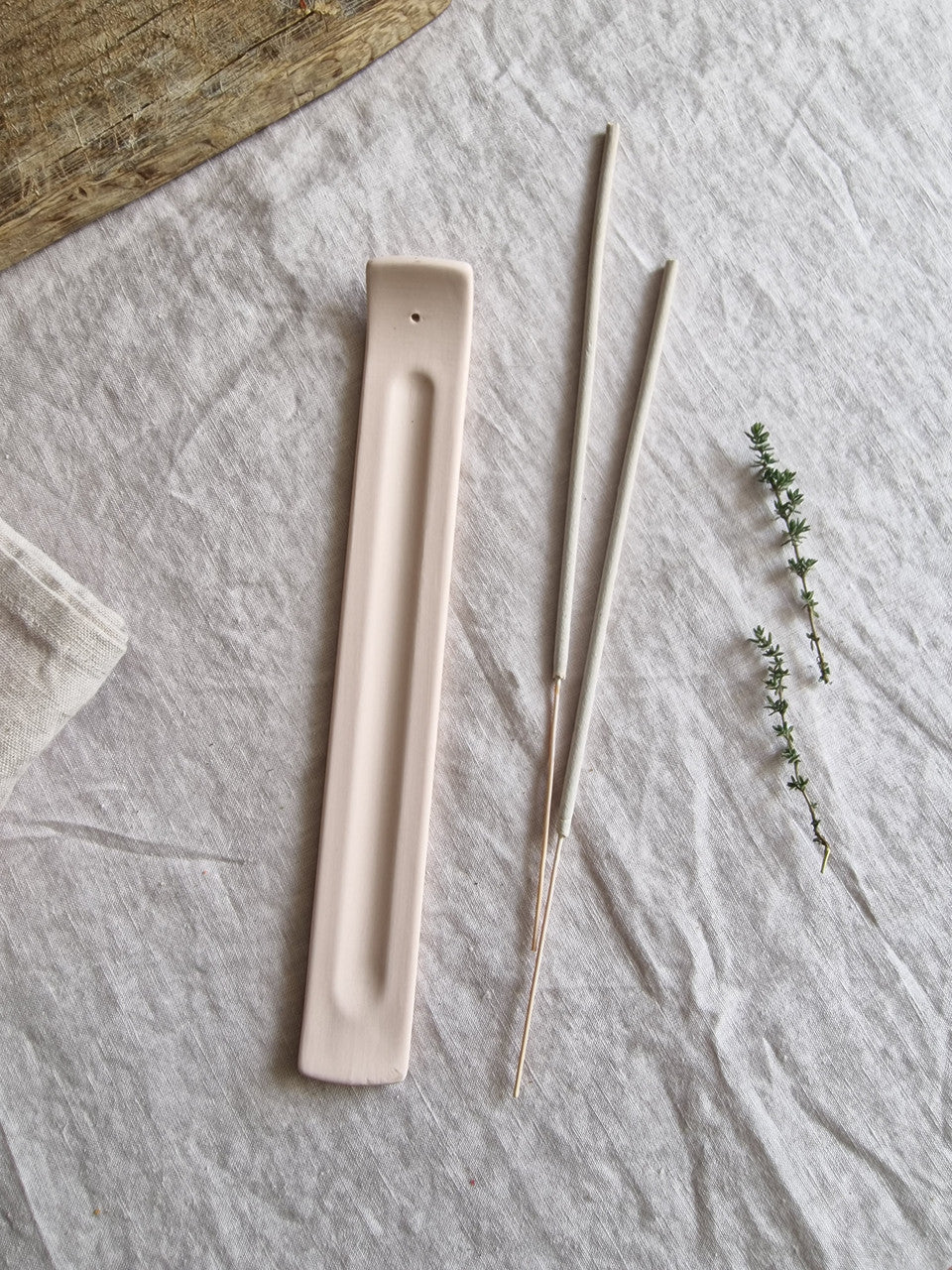 Ceramic Rectangle Incense Holder