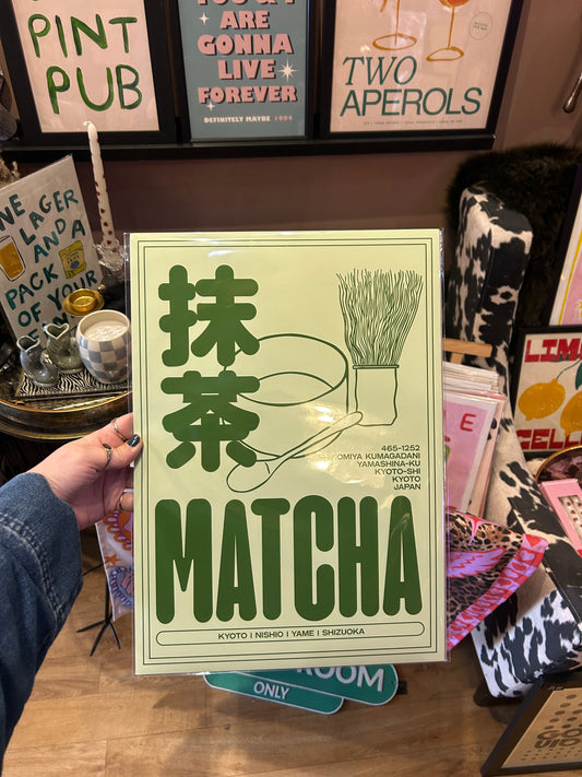 Matcha A3 Print