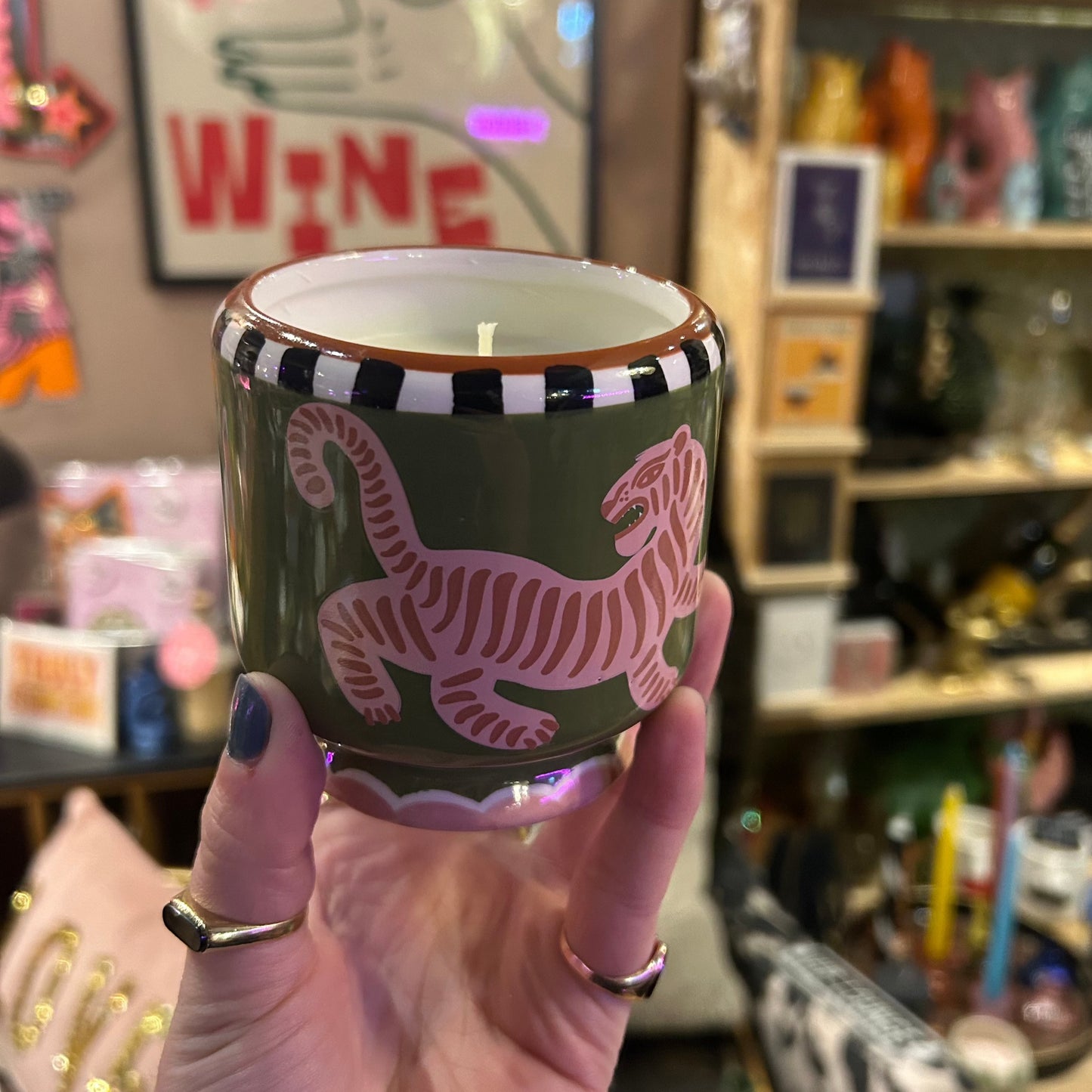 Tiger Candle